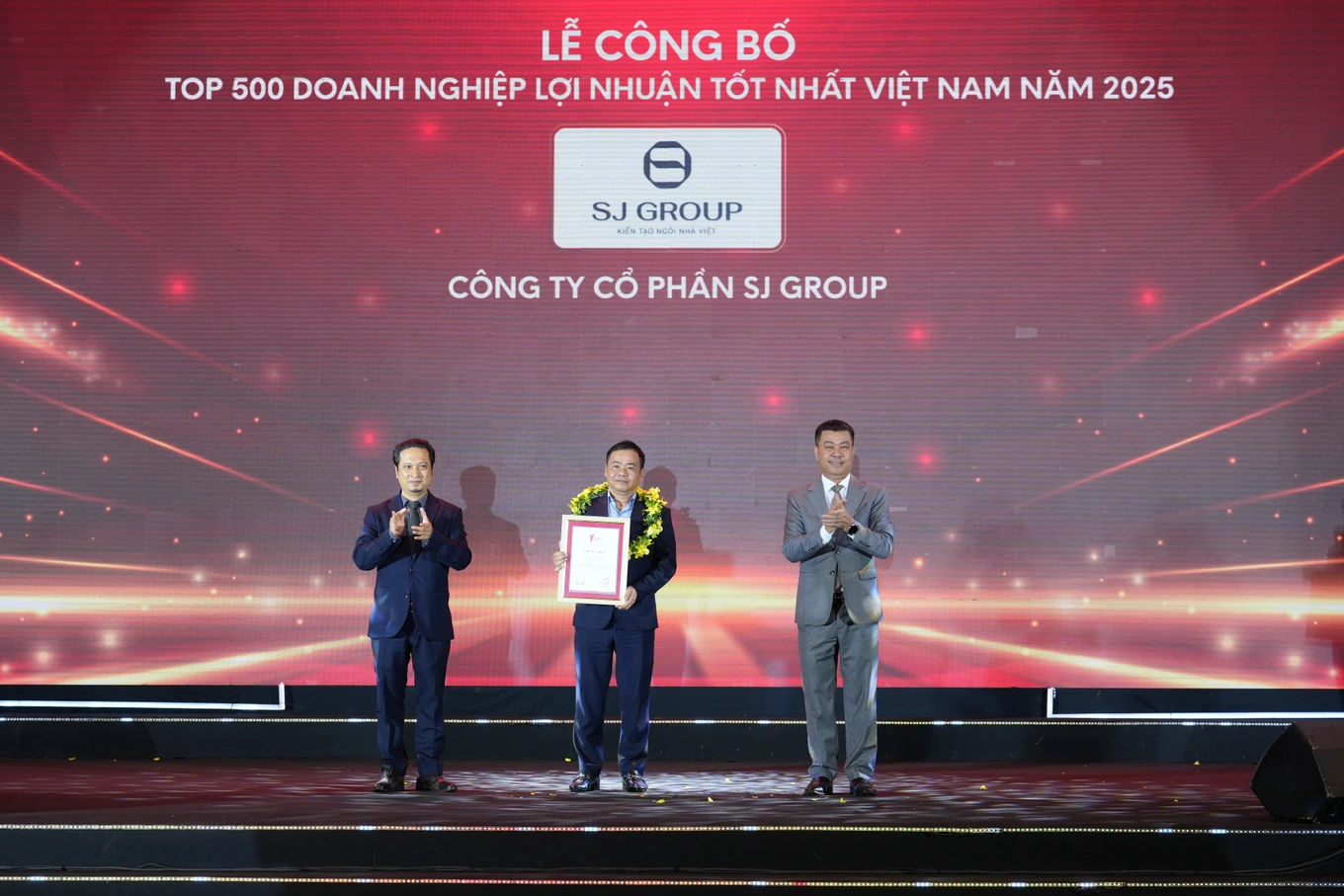 SJ Group vào bảng xếp hạng PROFIT500, khẳng định năng lực phát triển dự án